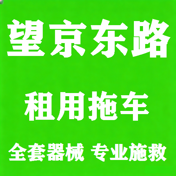 北京望京东路拖车救援租赁图
