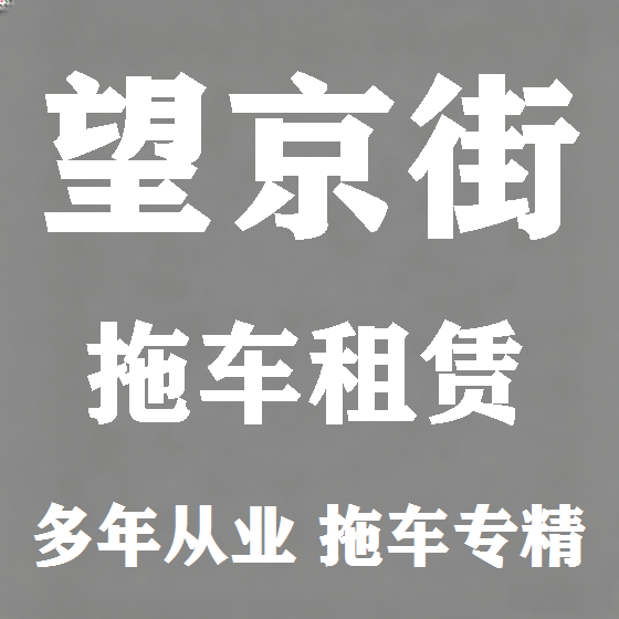 北京望京街拖车救援租赁图