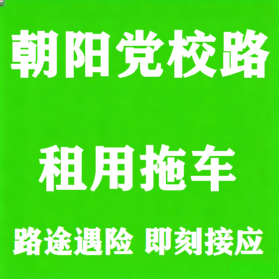 北京朝阳党校路拖车救援租赁图