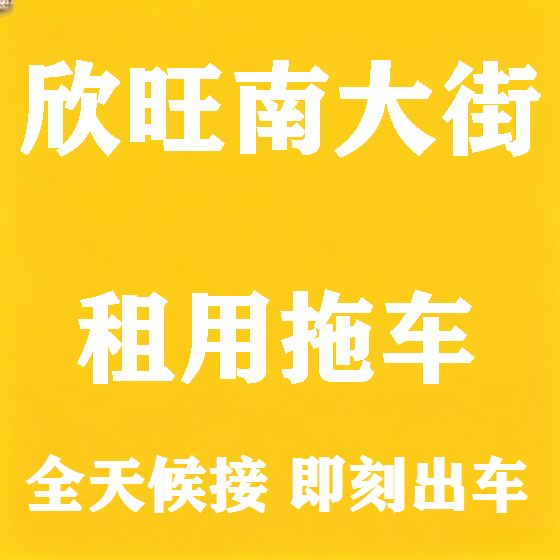 北京欣旺南大街拖车救援租赁图