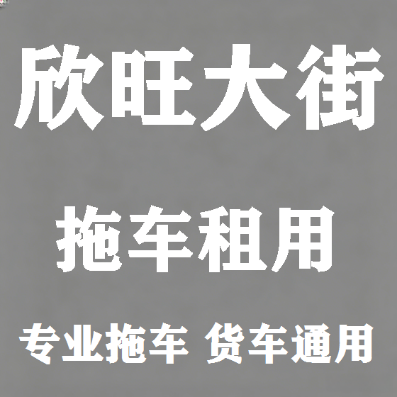 北京欣旺大街拖车救援租赁图