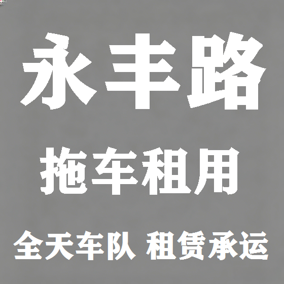 北京永丰路拖车救援租赁图