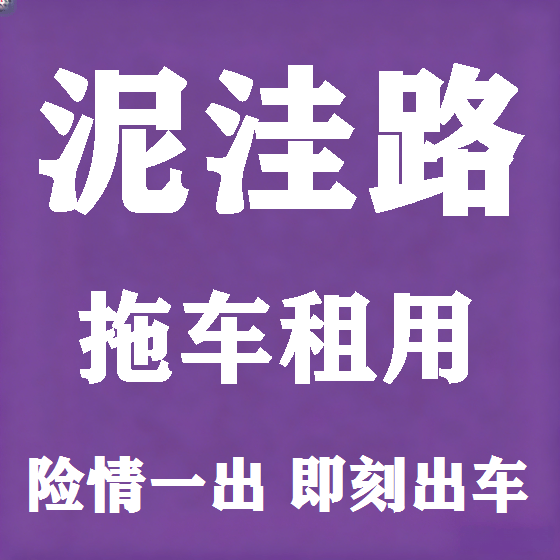 北京泥洼路拖车救援租赁图