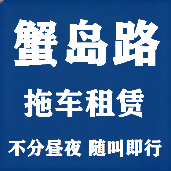 北京蟹岛路拖车救援租赁图