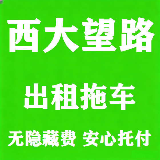 北京西大望路拖车救援租赁图