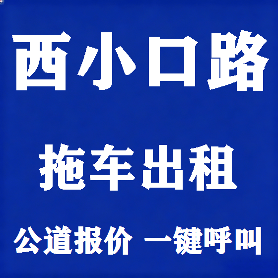 北京西小口路拖车救援租赁图