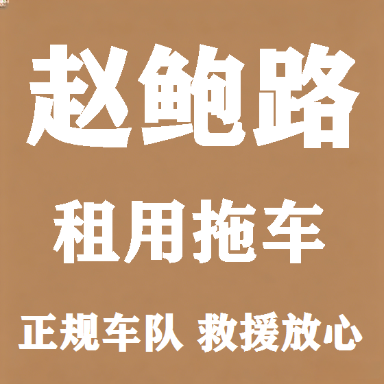北京赵鲍路拖车救援租赁图