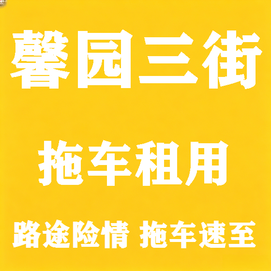 北京馨园三街拖车救援租赁图