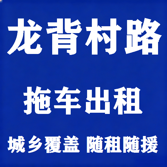 北京龙背村路拖车救援租赁图