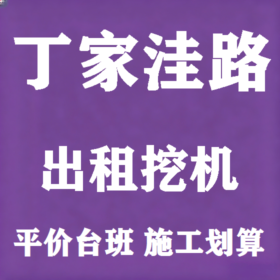 北京丁家洼路挖机租赁图