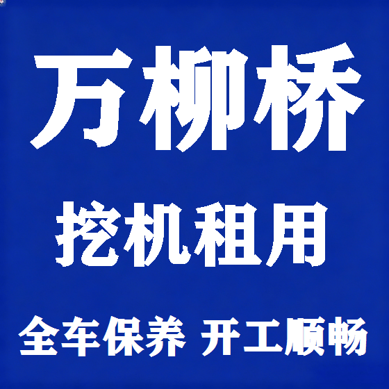 北京万柳桥挖机租赁图