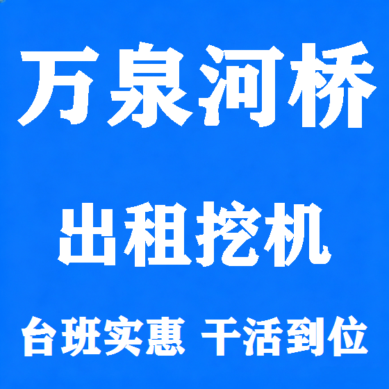 北京万泉河桥挖机租赁图
