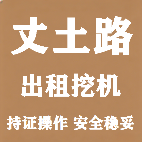 北京丈土路挖机租赁图