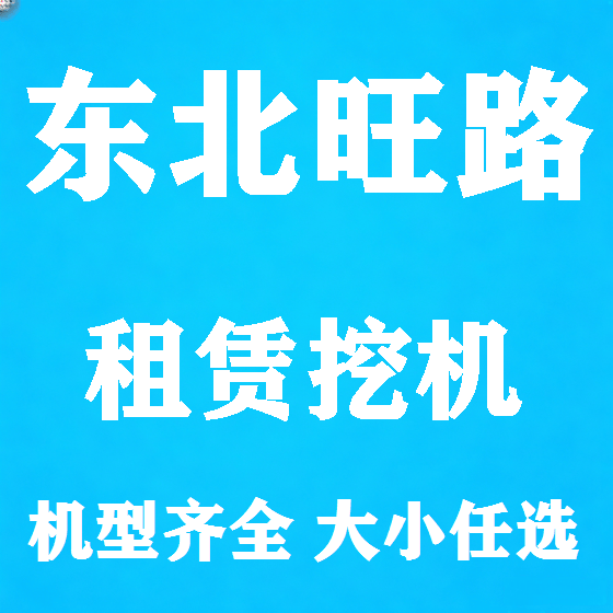 北京东北旺路挖机租赁图