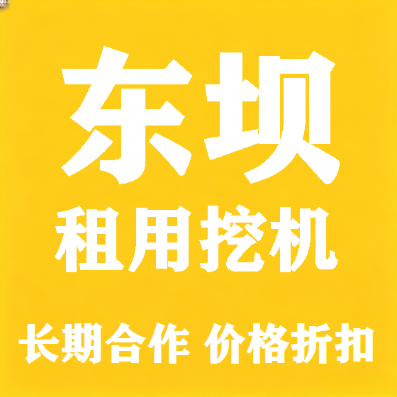 北京东坝挖机租赁图