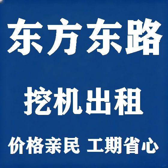 北京东方东路挖机租赁图