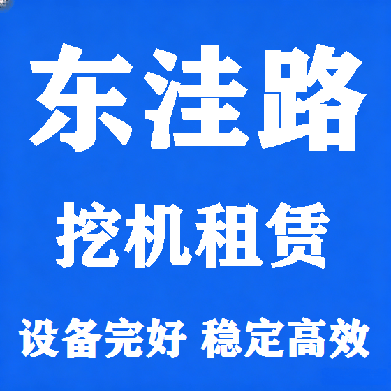 北京东洼路挖机租赁图