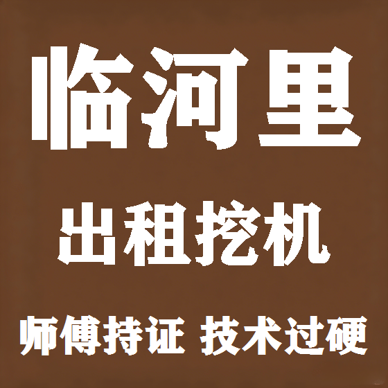 北京临河里挖机租赁图