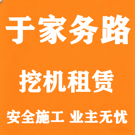 北京于家务路挖机租赁图