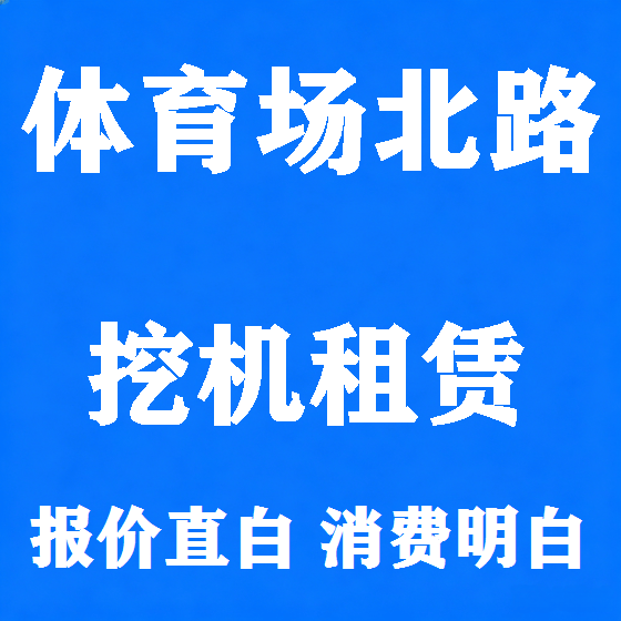 北京体育场北路挖机租赁图