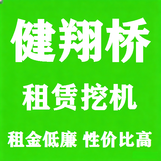 北京健翔桥挖机租赁图