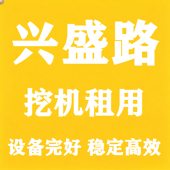 北京兴盛路挖机租赁图