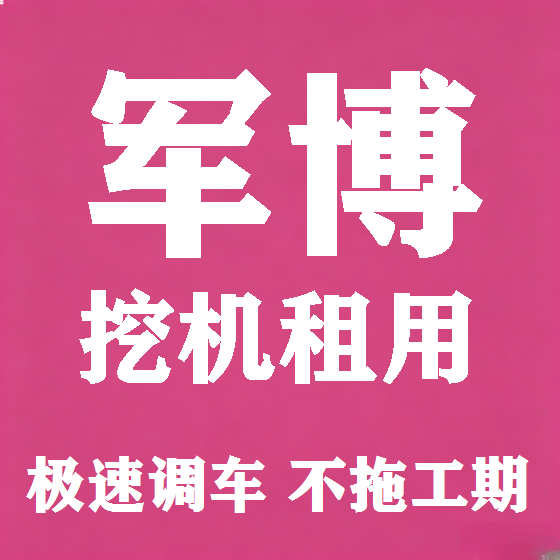 北京军博挖机租赁图