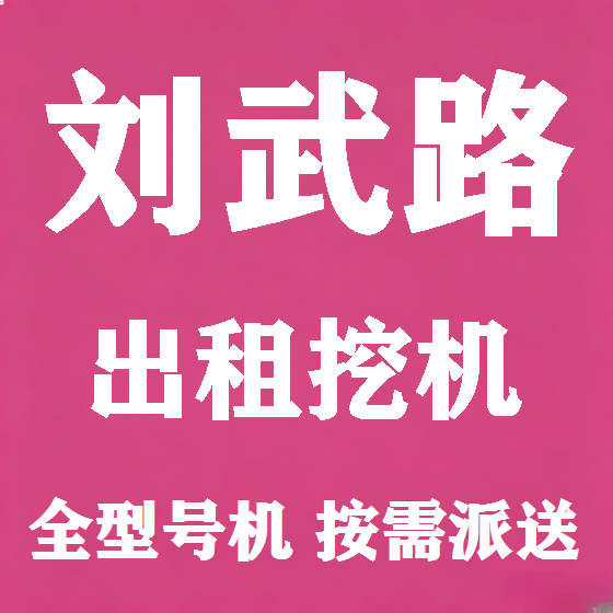 北京刘武路挖机租赁图