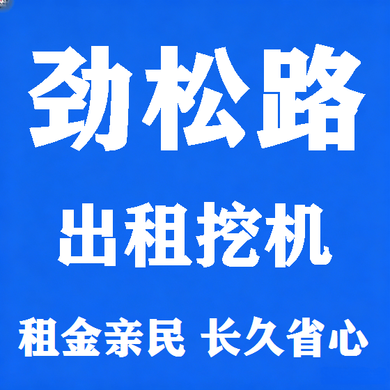 北京劲松路挖机租赁图