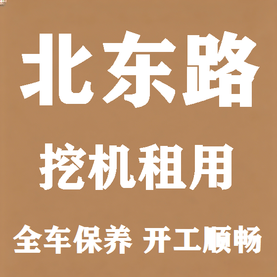 北京北东路挖机租赁图