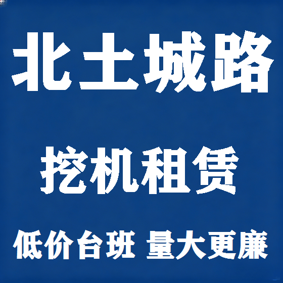 北京北土城路挖机租赁图