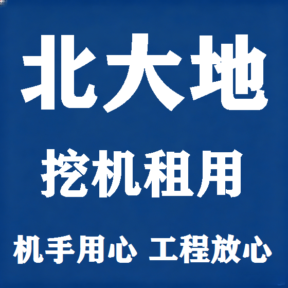 北京北大地挖机租赁图