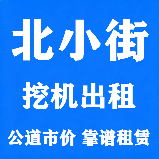 北京北小街挖机租赁图