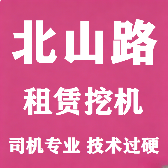 北京北山路挖机租赁图