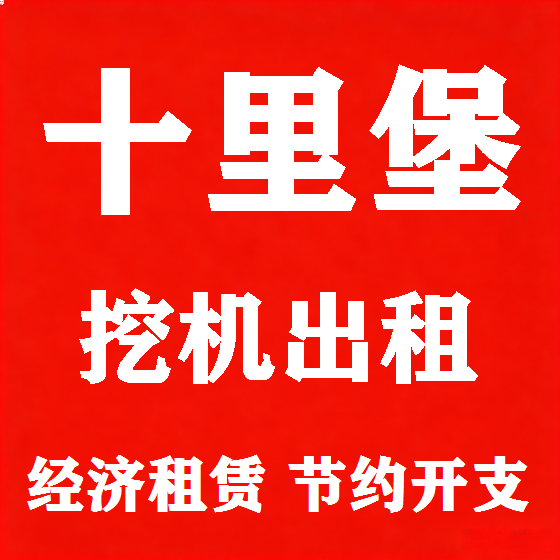 北京十里堡挖机租赁图