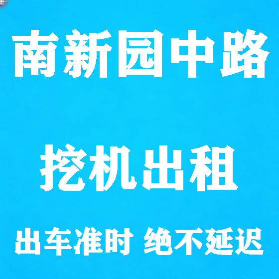 北京南新园中路挖机租赁图