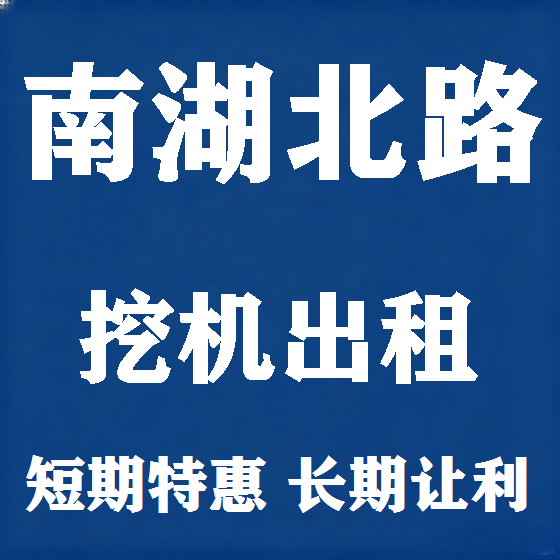 北京南湖北路挖机租赁图