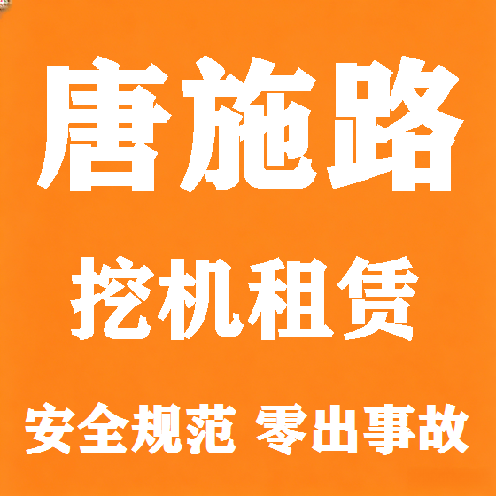 北京唐施路挖机租赁图