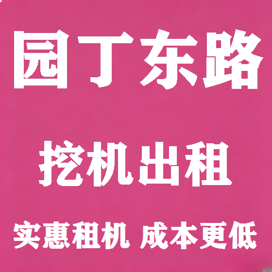 北京园丁东路挖机租赁图