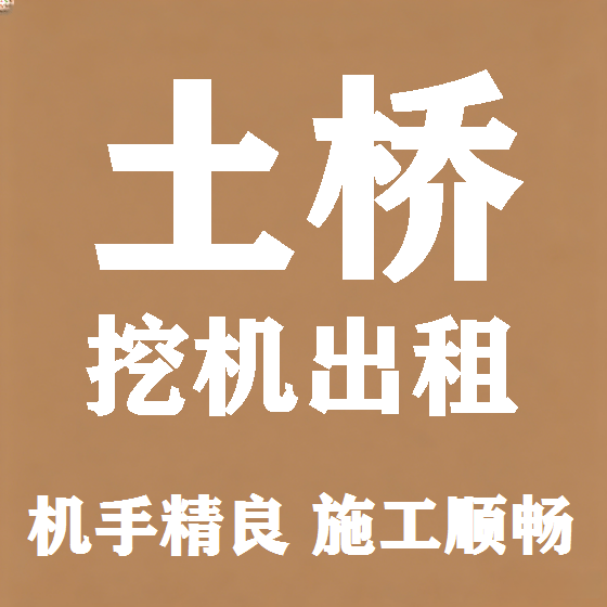 北京土桥挖机租赁图