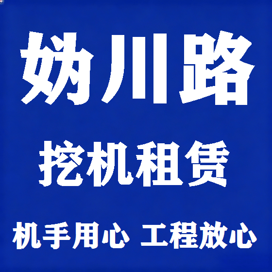 北京妫川路挖机租赁图