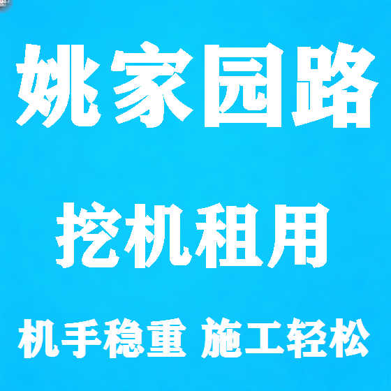 北京姚家园路挖机租赁图