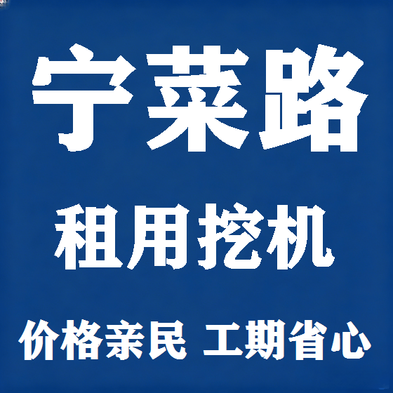 北京宁菜路挖机租赁图