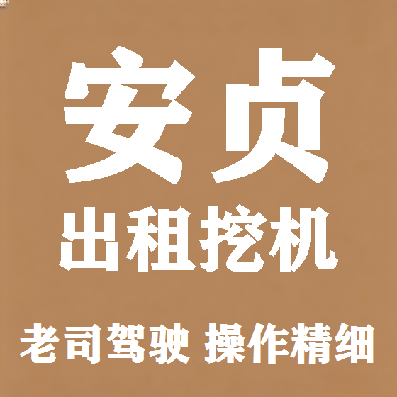 北京安贞挖机租赁图