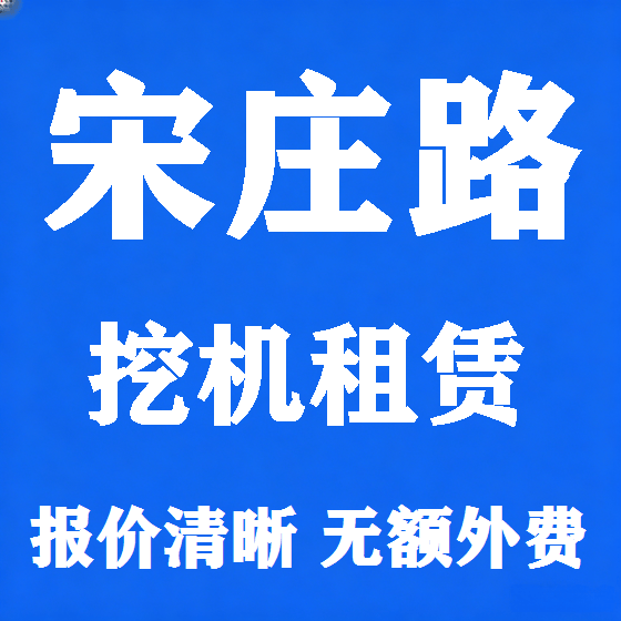 北京宋庄路挖机租赁图