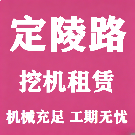 北京定陵路挖机租赁图