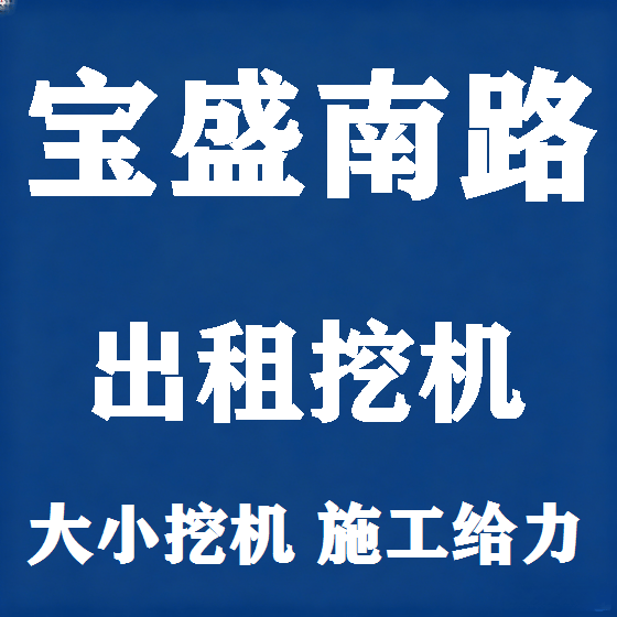 北京宝盛南路挖机租赁图