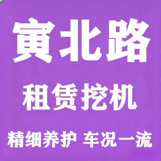 北京寅北路挖机租赁图