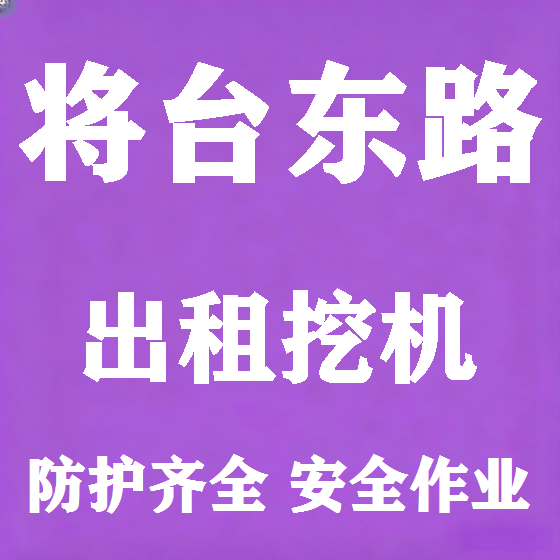 北京将台东路挖机租赁图