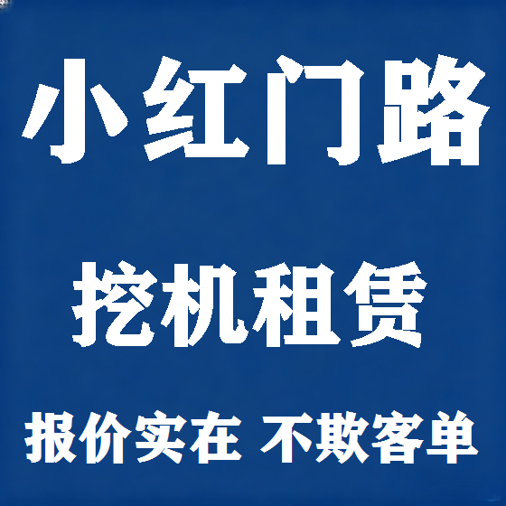 北京小红门路挖机租赁图